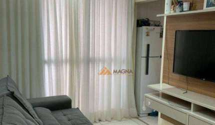Apartamento com 2 quartos à venda, 49 m² por R$ 260.000 - Quintas de São José - Ribeirão Preto/SP