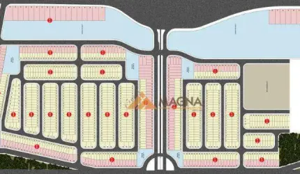 Terreno à venda, 633 m² por R$ 570.087,00 - Recreio Anhangüera - Ribeirão Preto/SP