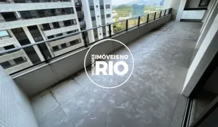Apartamento com 3 quartos à venda na Avenida Salvador Allende, --, Barra da Tijuca, Rio de Janeiro, 134 m2 por R$ 1.400.000