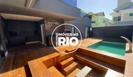 Casa em condomínio fechado com 5 quartos à venda na Estrada Vereador Alceu de Carvalho, --, Recreio dos Bandeirantes, Rio de Janeiro, 500 m2 por R$ 4.790.000