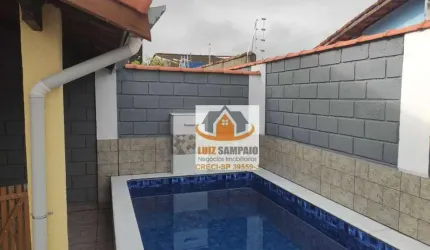 Cana Nova com Piscina, Nova Itanhaém, 2 Dorm (1 Suíte)