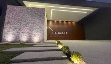 Casa de alto padrão para Venda em Itu, condominio Alphaville Castello, com 4 dormitórios, sendo 3 suítes, 5 banheiros, 6 vagas, 3 cobertas.