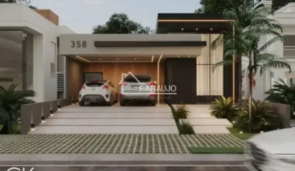 CASA TERREA À VENDA COM 3 SUÍTES, SENDO 1 SUITE, NO CONDOMÍNIO CAMPOS DO CONDE, SOROCABA-SP