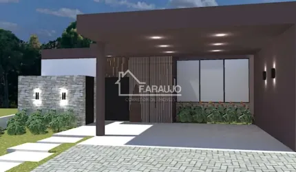 Casa Terrea em construção  à venda no Condomínio Residencial Jardim Helena Maria, Wanel Ville, Sorocaba-SP