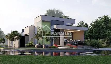 CASA TÉRREA Á VENDA COM 3 SUÍTES, 1 MASTER, NO CONDOMÍNIO RESIDENCIAL LÊ FRANCE, APARECIDINHA, SOROCABA-SP