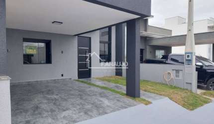 Casa térrea nova (sem uso) no Horto Florestal Vilagio: conforto, praticidade e lazer para toda a família. Em Sorocaba-SP