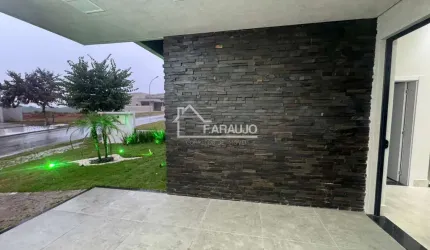 CASA TÉRREA, ALTO PADRÃO COM 3 DORMITORIOS, 3 SUITES, COND. ALPHAVILLE EM VOTORANTIM