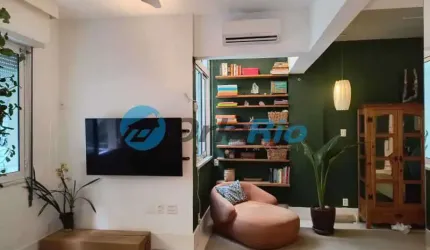 Apartamento com 3 quartos à venda na Avenida Atlântica, Leme, Rio de Janeiro, 74 m2 por R$ 1.190.000