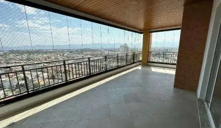 Apartamento para Locação em Taubaté, Jardim das Nações, 4 dormitórios, 4 suítes, 5 banheiros, 4 vagas
