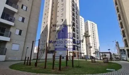 Apartamento Venda com três quartos, 69m², duas garagem cobertas.