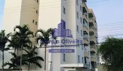 Apartamento todo mobiliado com dois quartos sendo uma suíte, com 67m² com varanda no Parque São Luiz. Taubaté.