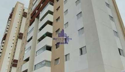 Apartamento à venda em Taubaté-SP, bairro Barranco: 2 quartos, 1 suíte, 2 salas, 1 vaga de garagem, 80m² de área.