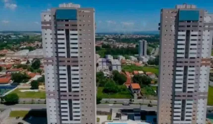 Apartamento Mobiliado de 3 Quartos com Suíte e 2 Vagas no Condomínio do Barranco em Taubaté-SP