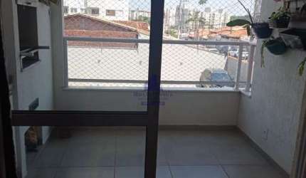 Apartamento à venda em Taubaté-SP, na Vila São José: 2 quartos, 1 suíte, 1 sala, 2 banheiros, 1 vaga de garagem, 74m².