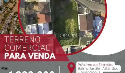 Terreno à venda no Jardim Atlântico, Florianópolis , 1500 m2 por R$ 1.200.000