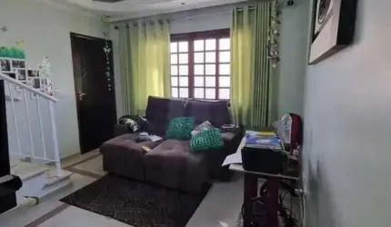 Excelente Sobrado à venda  em condomínio  fechado, com 106 metros, 2 dormitórios, 2 banheiros , Jar