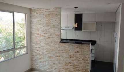 Excelente apartamento à venda com 2 dormitórios e 1 vaga de garagem, na região da Água Chata, Guaru