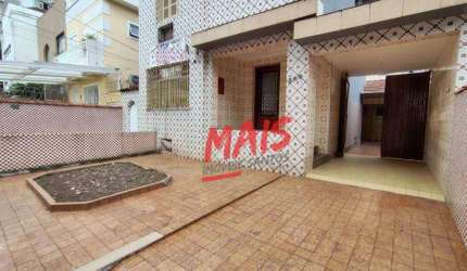 Sobrado com 3 dormitórios à venda, 160 m² - Marapé - Santos/SP