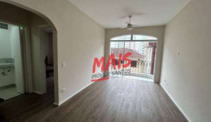 Apartamento com próximo a praia 1 quarto para alugar, 63 m², no Boqueirão - Santos/SP