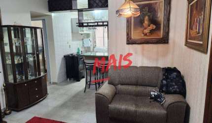 Apartamento com 2 dormitórios à venda, 53 m² por R$ 395.000,00 - Boqueirão - Santos/SP