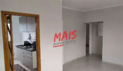 Apartamento com 2 dormitórios à venda, 63 m² por R$ 420.000,00 - Macuco - Santos/SP