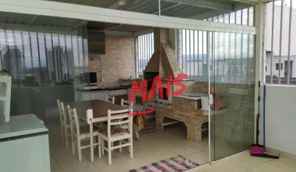 Cobertura com 4 dormitórios à venda, 275 m² - Aparecida - Santos/SP