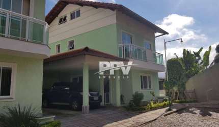 Casa em Condomínio para Venda em Teresópolis, Agriões, 4 dormitórios, 2 suítes, 3 banheiros, 4 vagas