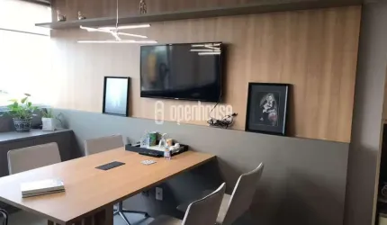 Sala comercial - Mobiliada - 40 m²- com ar no DUO Concept para locação.
