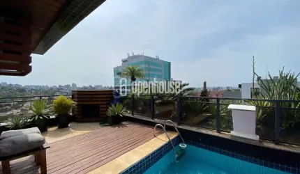 Cobertura para venda e locação 209m² c suíte e 2 vagas no Parque Iguatemi Chácar
