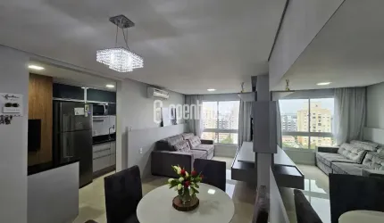 Apartamento de 3 dormitórios mobiliado com suíte 72m²