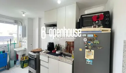 Apartamento garden com 57m² 2 dormitórios 1 suíte semimobiliado
