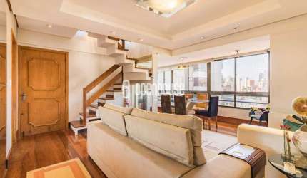 Belíssima cobertura de 175m² com suíte no bairro Bela Vista.