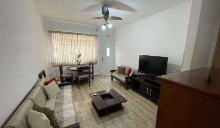 Apartamento com 2 dormitórios (1 Suíte), Térreo, à venda, 58 m² - Boqueirão - Santos/SP
