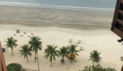 APARTAMENTO FRENTE MAR 1 DORMITÓRIO SEM GARAGEM 27,38 m² CENTRO SÃO VICENTE