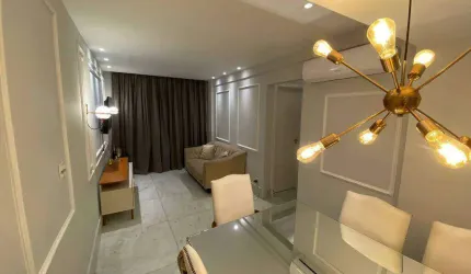 APARTAMENTO 2 DORMITÓRIOS 2 SUITES 1 VAGA GARAGEM BAIRRO MARAPÉ SANTOS