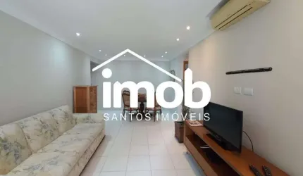 Apartamento com 2 dormitórios no Gonzaga em Santos/SP