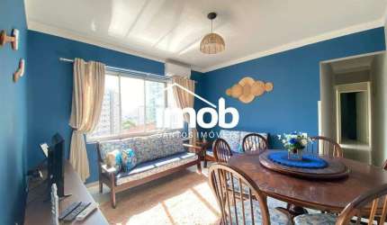 Apartamento com 2 dormitórios no Campo Grande em Santos/SP