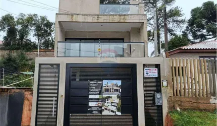 Venda | Sobrado Triplex Novo com 160m² no Braga 03 quartos com suite
