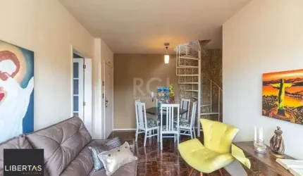 Cobertura para Venda - 114.5m², 2 dormitórios, 1 vaga - Cristal