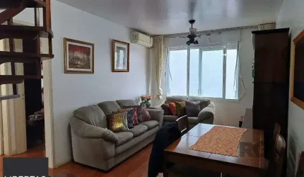 Cobertura com 2 dormitórios e 117m² privativos