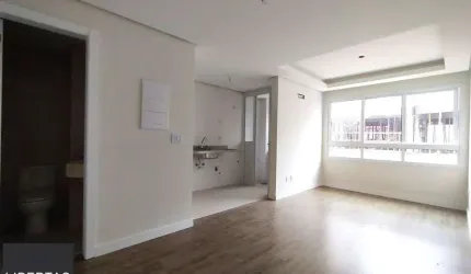 APARTAMENTO 1 DORMITÓRIO COM SUÍTE, COZINHA AMERICANA, LAVABO E AMPLO LIVING NO