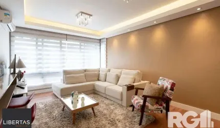 Apartamento de 3 dormitórios com suíte e churrasqueira, lavabo e 2 vagas de gara