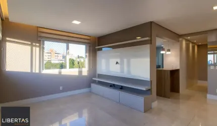Excelente apartamento de 3 quartos, 1 suíte e 2 vagas de garagem cobertas.