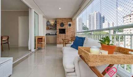 Apartamento à venda com 141m², 3 quartos e 2 vagas