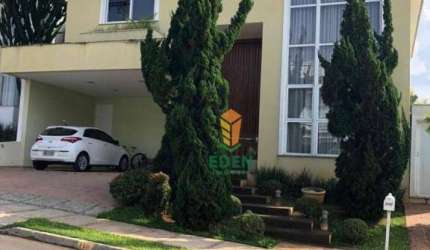 Casa com 4 quartos, sendo 2 suítes, 5 banheiros garagem para 4 carros, à Venda no Condomínio Mont Blanc, Sorocaba/SP