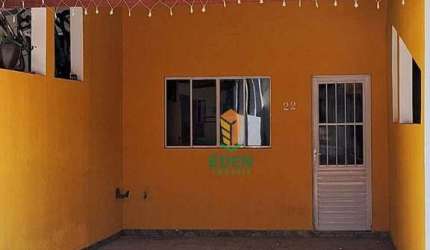 Casa com 2 quartos, 2 banheiros, garagem para 1 carro, à Venda no Condomínio Residencial Jardim dos Sabiás II, Chácara Três Marias, Sorocaba/SP