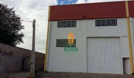 Galpão Industrial com 600 metros quadrados, pé direito de 7m, para Locação na Avenida Paraná, Cajuru do Sul, Sorocaba/SP