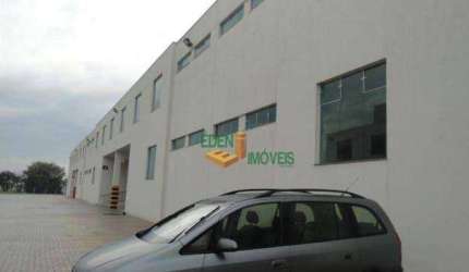 Galpão Industrial com área útil total de 1023,64 metros quadrados, com pé direito de 12m, para Locação na Avenida Liberdade, Iporanga, Sorocaba/SP