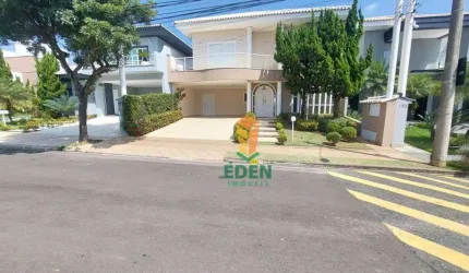 Casa de Alto Padrão com 3 suítes, 4 banheiros, garagem para 4 carros, à Venda no Condomínio Sunset, Parque Campolim, Sorocaba/SP