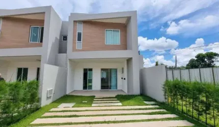Casa de condomínio para venda tem 92,91m2 e 3 quarto em Centro - Eusébio - Ceará